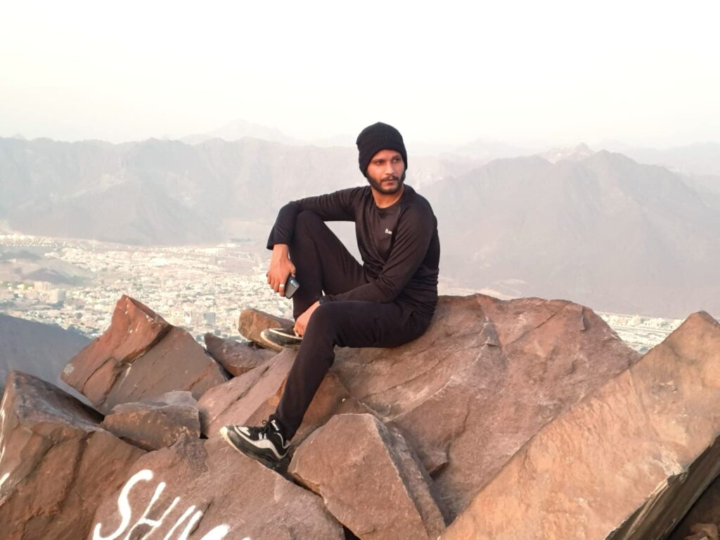 Hiking at Al Rabi mountain trail (second time) 3