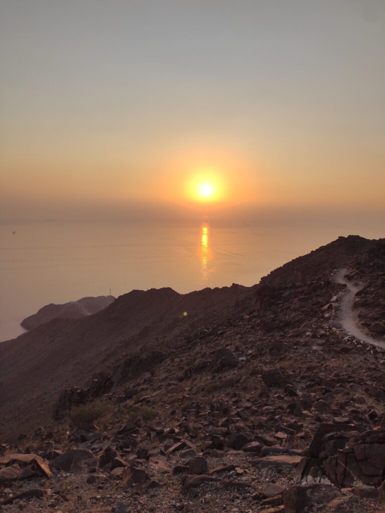 Hiking at Al Rabi mountain trail (second time) 7